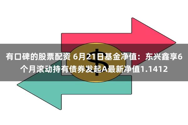 有口碑的股票配资 6月21日基金净值：东兴鑫享6个月滚动持有债券发起A最新净值1.1412