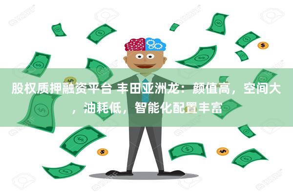 股权质押融资平台 丰田亚洲龙：颜值高，空间大，油耗低，智能化配置丰富