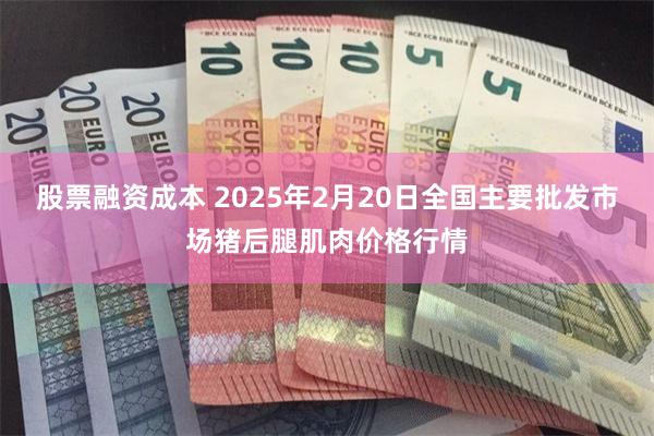 股票融资成本 2025年2月20日全国主要批发市场猪后腿肌肉价格行情